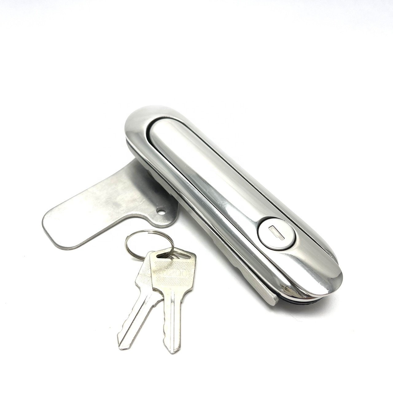 LM-8433-SS Stainless steel 316 Swing handle Lift and Turn Metal Cabinet Lock Key Locking Sealed Cam Latch