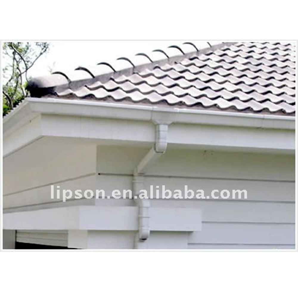 PVC Plastic Rainwater Gutters Fittings