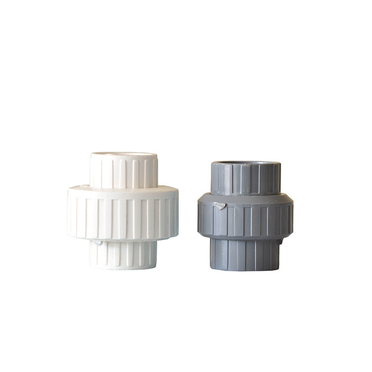 High quality normal pressure plastic union pipe fitting PVC Union