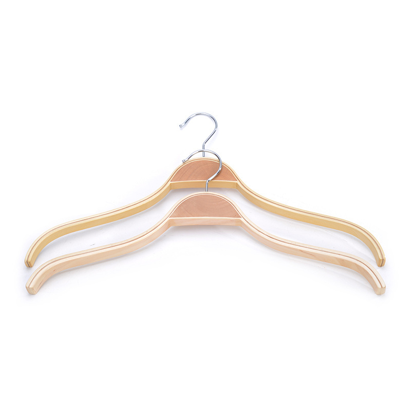 Wholesale Manufacturer direct sale Laminated Wooden Hanger space saving clothes hanger