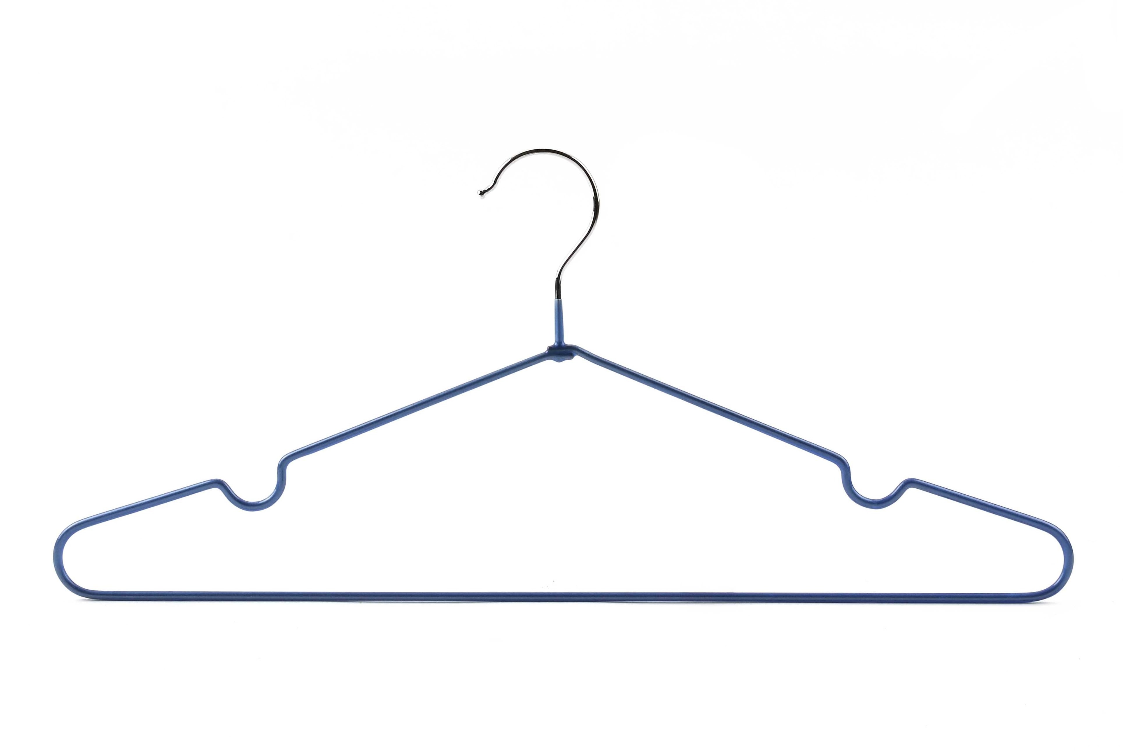 China Supplier Non Slip PVC Coated Metal Hanger hangers metal