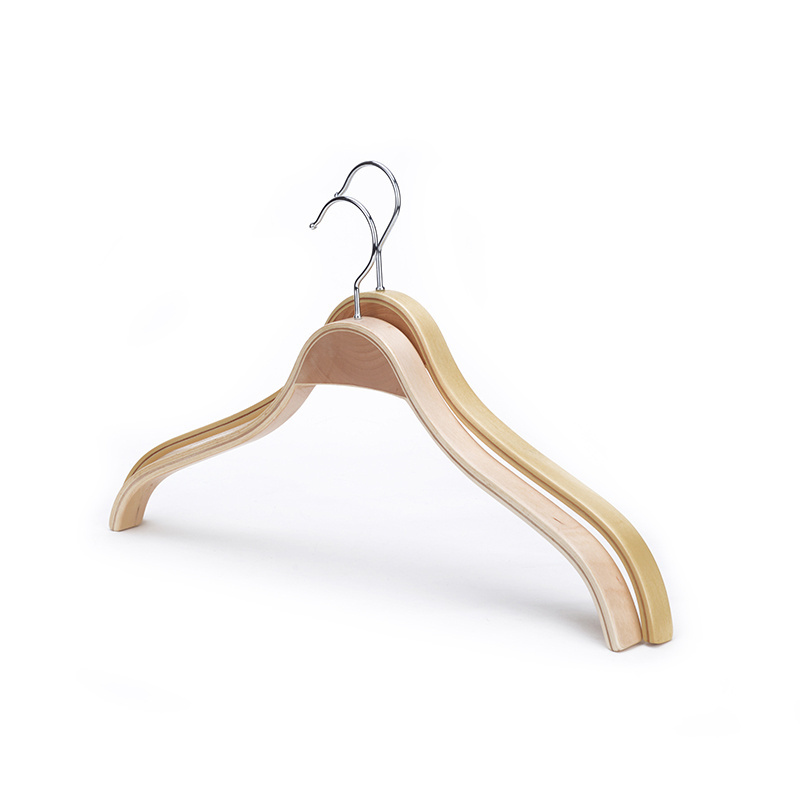 Wholesale Manufacturer direct sale Laminated Wooden Hanger space saving clothes hanger