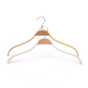 Wholesale Manufacturer direct sale Laminated Wooden Hanger space saving clothes hanger