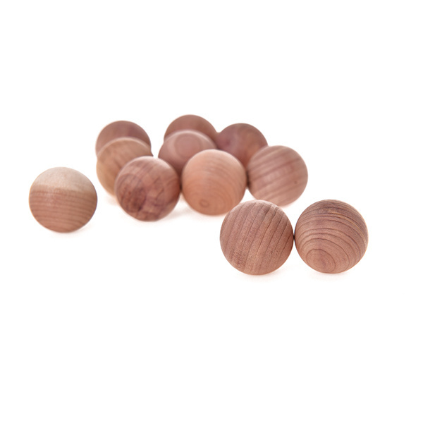 Aromatic Cedar Balls and Wood Cedar Ring for Clothes Storage and Mosquito Insect Repellent