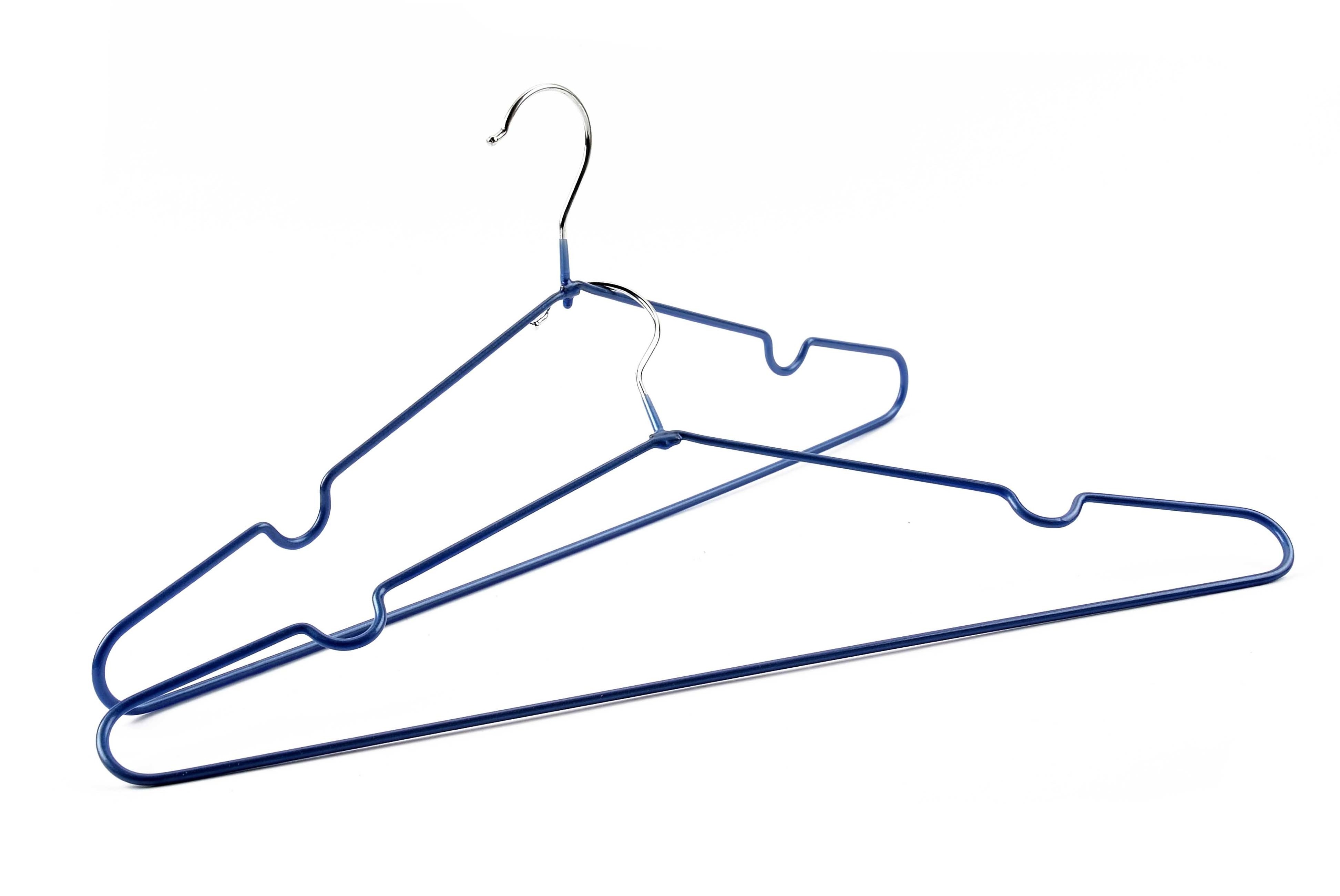 China Supplier Non Slip PVC Coated Metal Hanger hangers metal