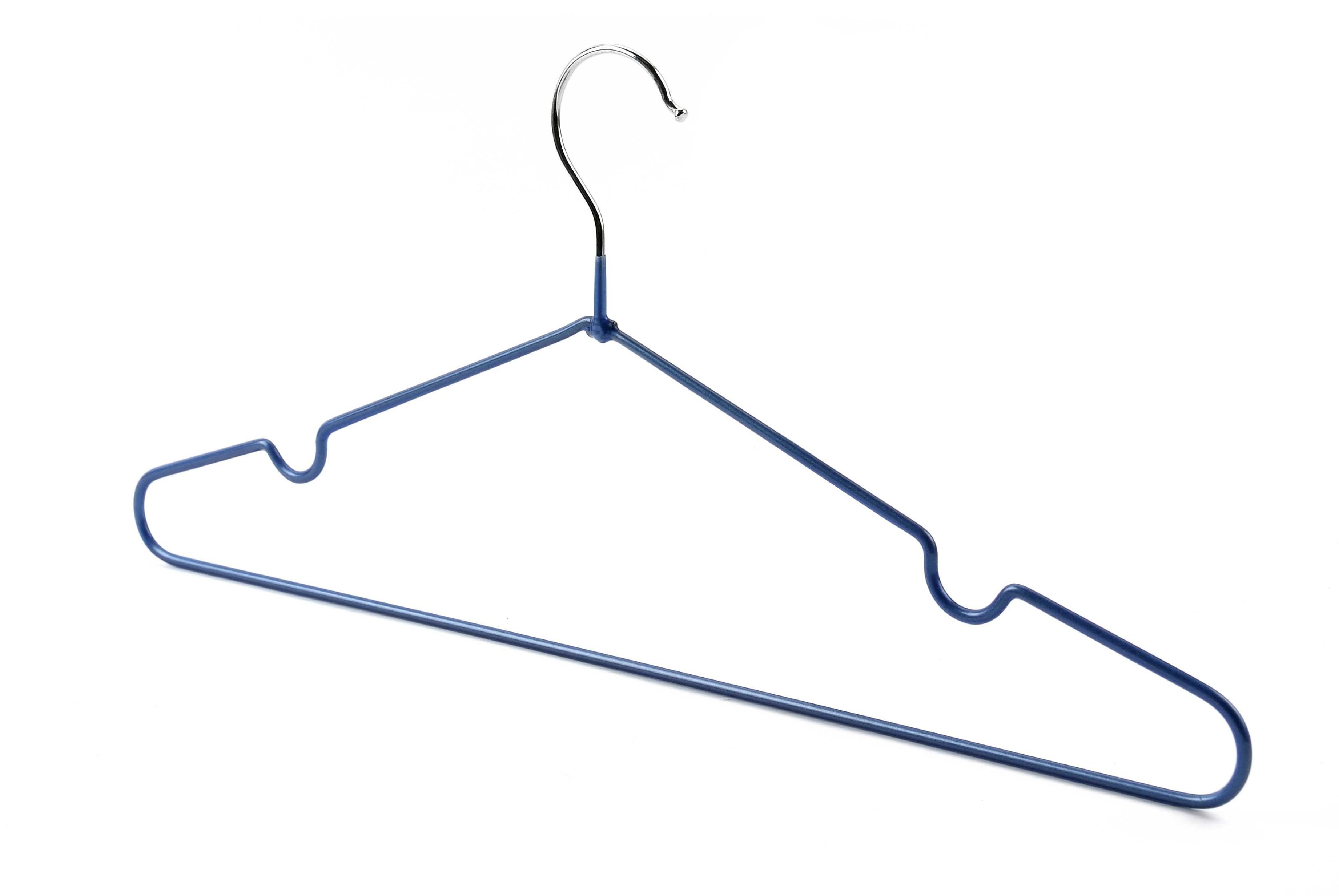 China Supplier Non Slip PVC Coated Metal Hanger hangers metal