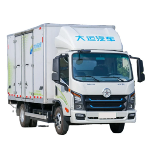 2024 hot selling China brand Dayun Dragon Electric E3 4.5T 4.12m Single row Pure  Electric Box Light Truck 81.14kWh for DAYUN