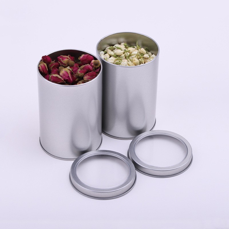 INNORHINO Metal Packaging Tins Can for Herb Spice Dried Fruit Flower Storage Metal Boxes