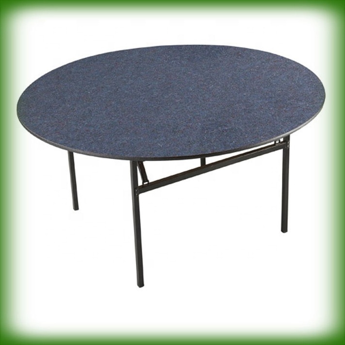 Hot sale folding round banquet table with laminate table top