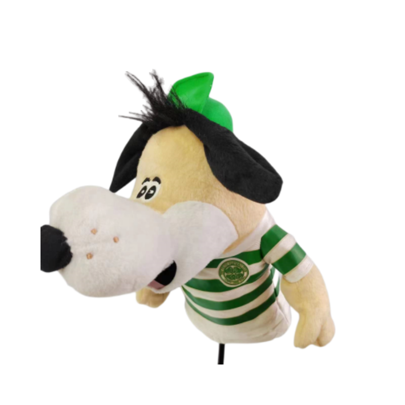 New arrival lovely cute plush stuffed big mouth dog toy golf head driver cover