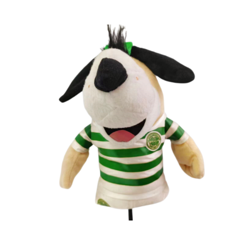 New arrival lovely cute plush stuffed big mouth dog toy golf head driver cover