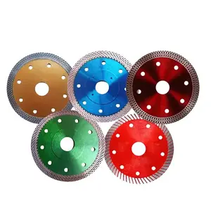 115 125 MM Super Thin X Mesh Granite Saw Blade Ceramic Tile Diamond Cutting Disc For Porcelain