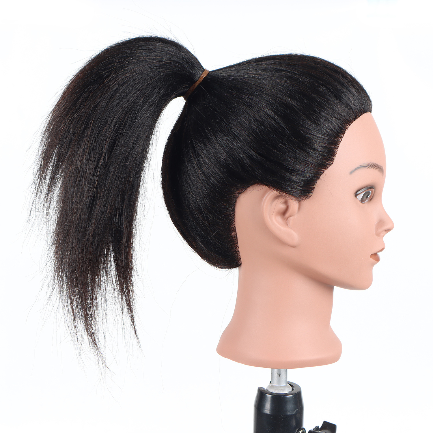 Wholesale  Hair Salon School Haircut Practice Teaching Training Head Mannequin Hair Extensions human Hair training head