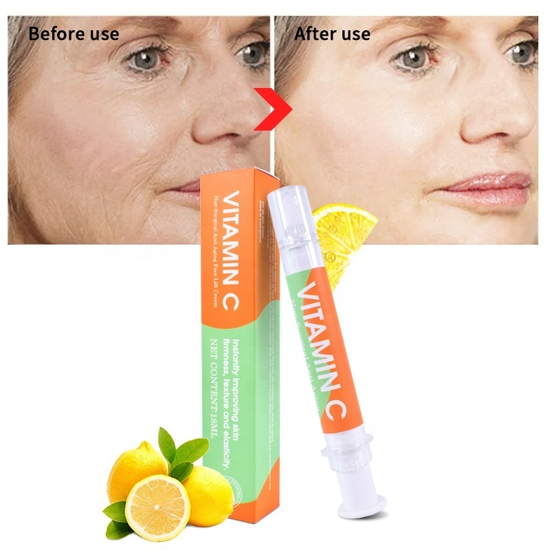 Customize Vitamin C Skin Strength Whiting Cream For Face Collagen Soothing Soft Face Cream Collagen Lift Face Cream