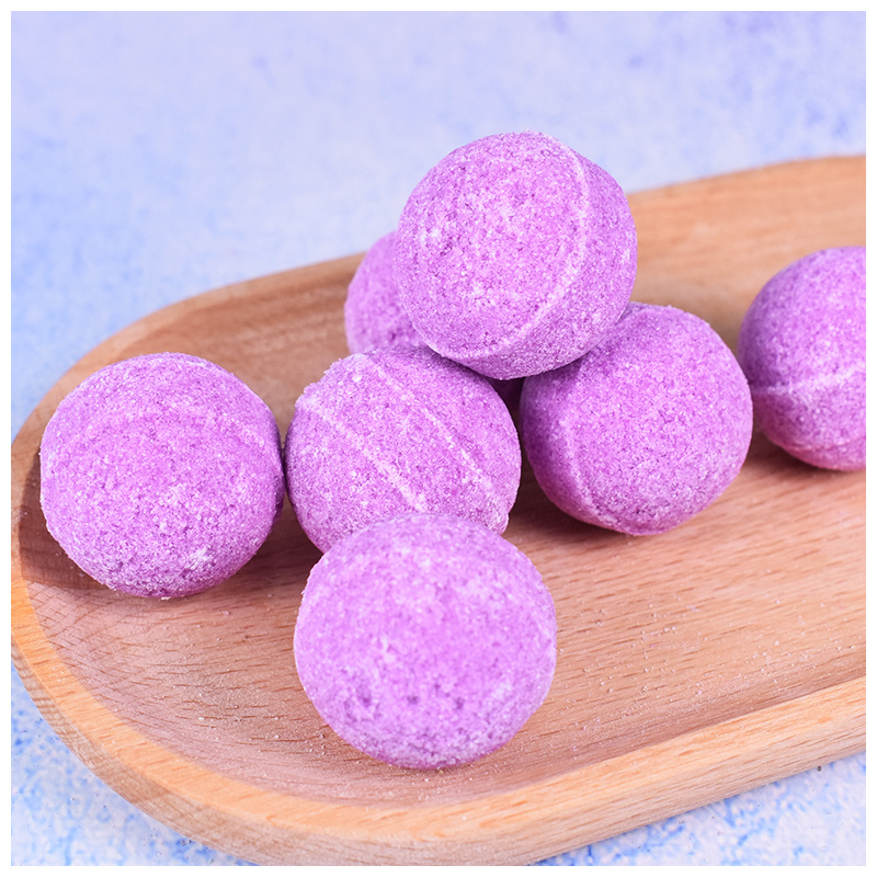 Wholesale Grape Candy Face Body Scrub Ball Korea