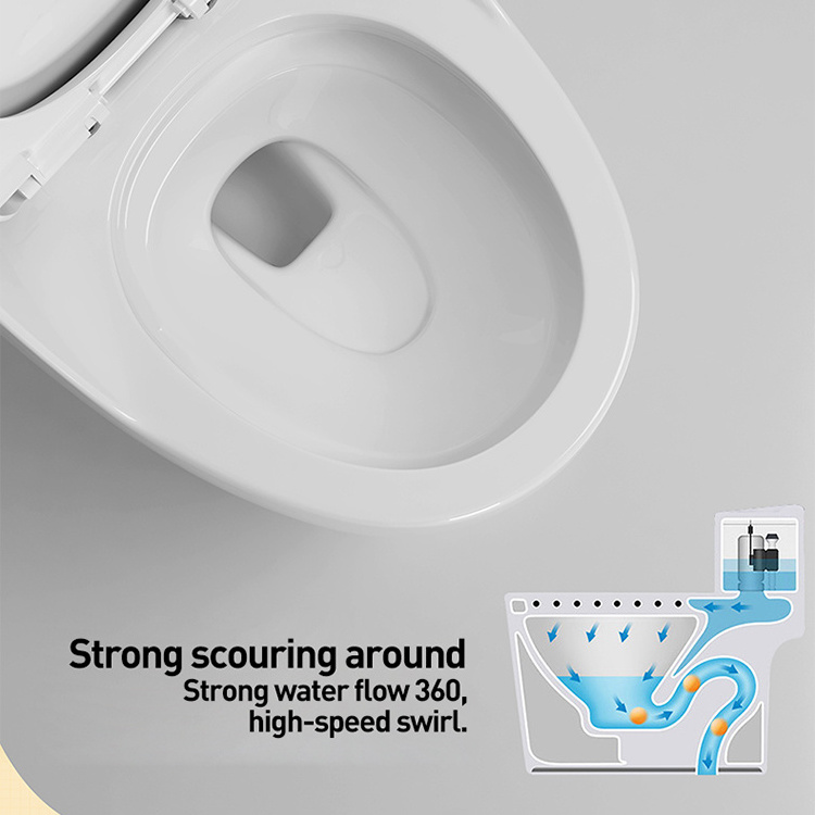 High Quality Bowl Ceramic Sanitary One Piece Toilet For Bathroom Toilet