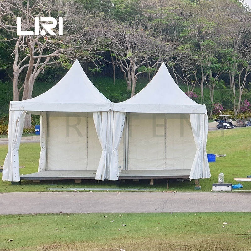 Factory Price White Aluminum Frame Canopy 5x5 Pagoda Gazebo Tent for Sale