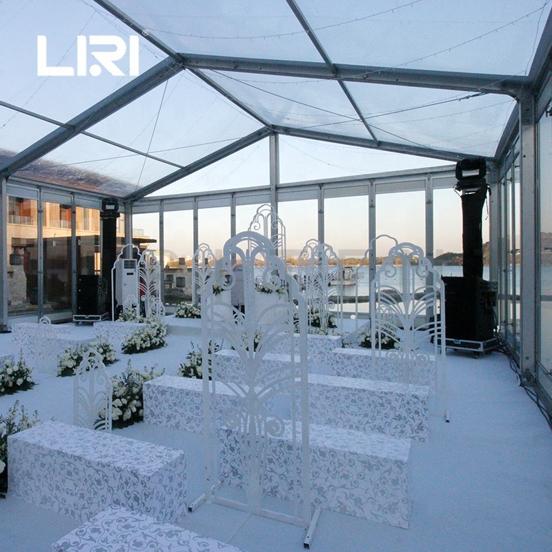 Outdoor Marquee 40x80 Clear Span Wedding Party Tent with Walls from Liri Tent