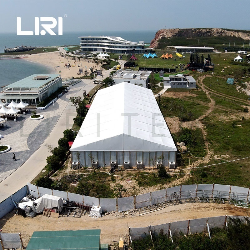 Liri Tent Luxury Wedding Party House Tent 10x15m Marquee with Glass Walls