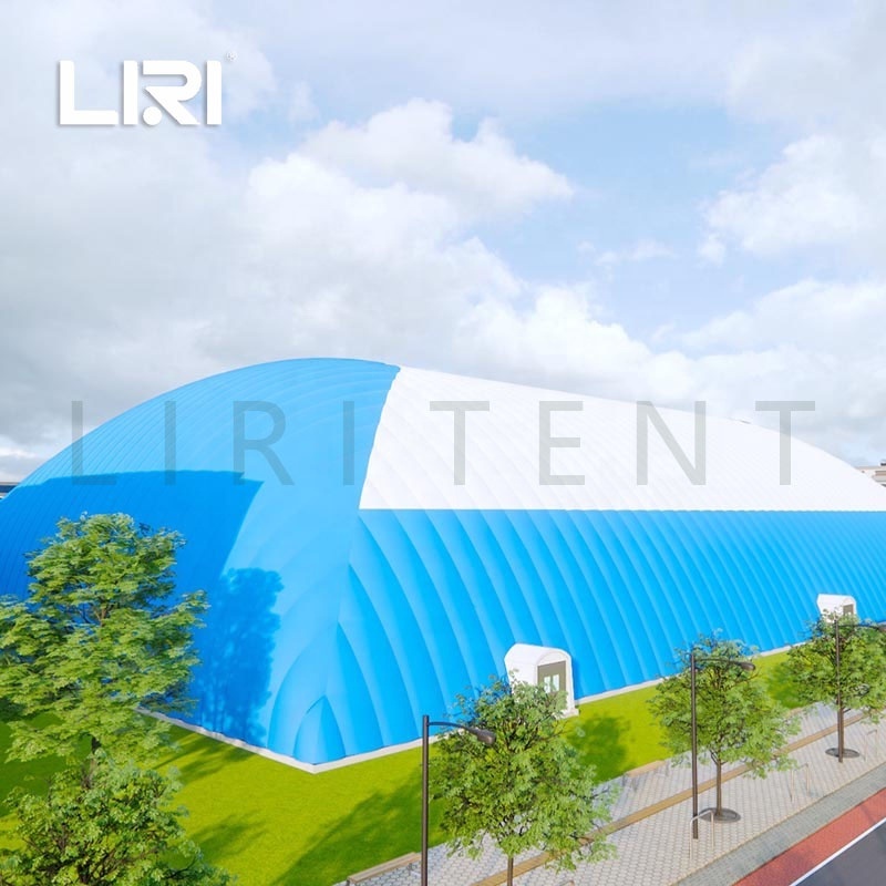 Large Inflatable Pvdf Membrane Structure Football Air Dome Tent for Sale