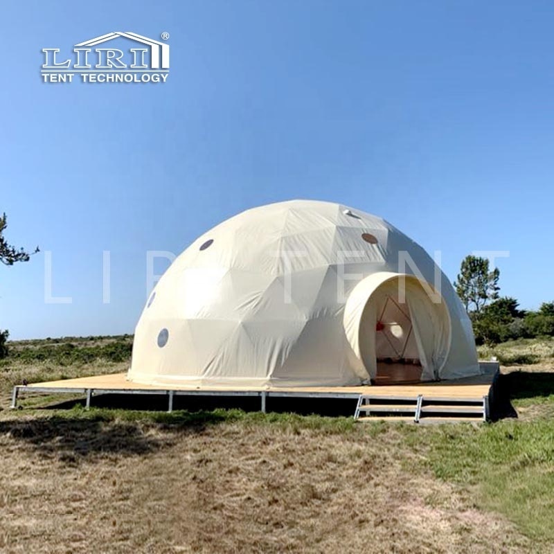 Clear Cover Round Dome Glamping Yoga Gym Tent for Sale Florida