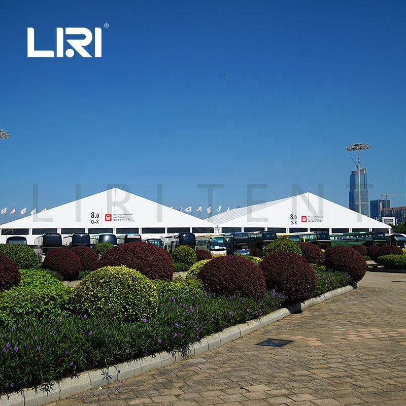 Huge Aluminum Movable Trading Show Canton Fair Tents 1000 seater for Business