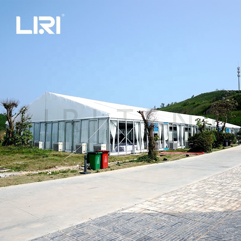 Liri Tent Luxury Wedding Party House Tent 10x15m Marquee with Glass Walls