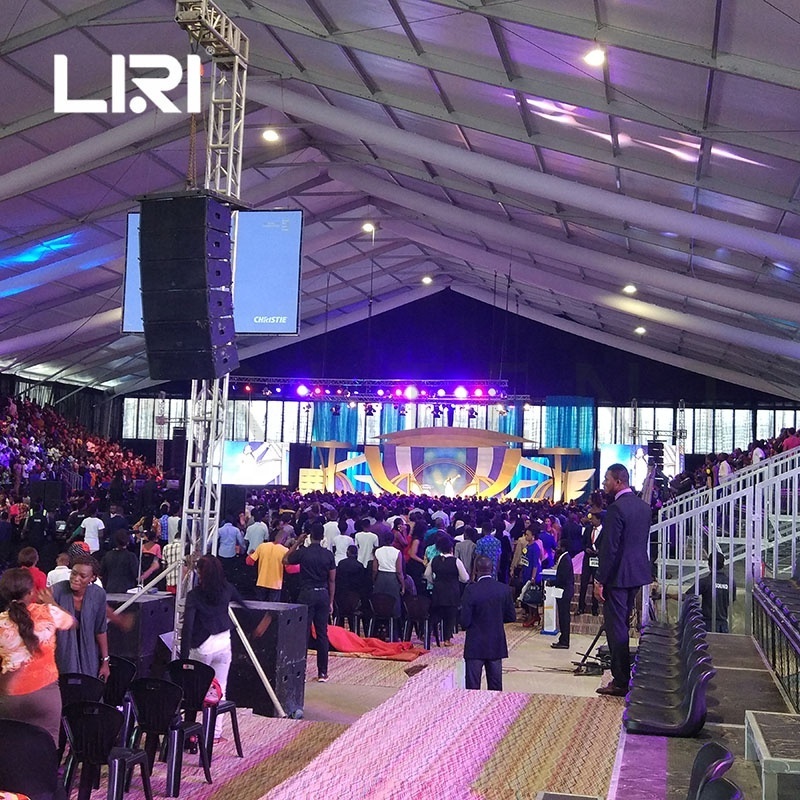 Huge Prayer Marquee 6000 Seater Outdoor Church Event Tent in Nigeria