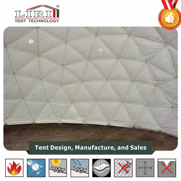 Special Outdoor Amphitheater Dome Half Sphere Marquee Tent