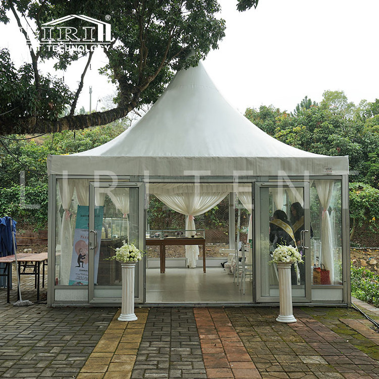 Pagoda Gazebo Tent for out door event wedding party exhibition aluminium frame tent