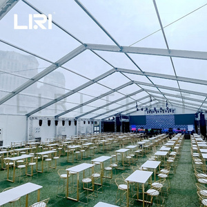 500 People Capacity Outdoor Clear Top Luxury Wedding Marquee Event Tent for Gala Dinner