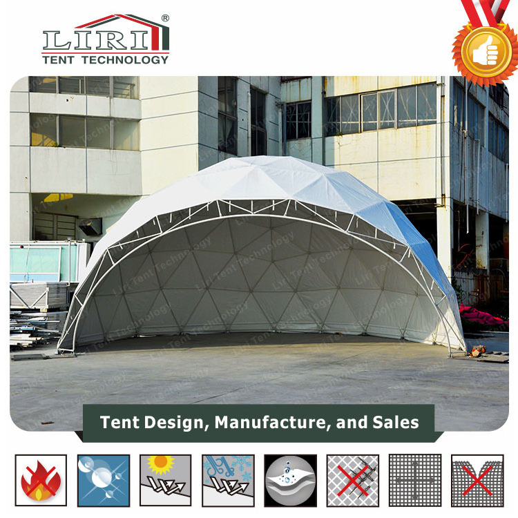 Special Outdoor Amphitheater Dome Half Sphere Marquee Tent