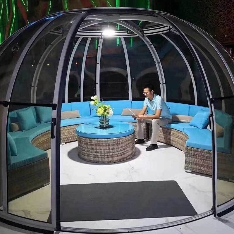 Transparent PC Garden Starry Bubble House Dome Igloo Tent for Lounge and Events