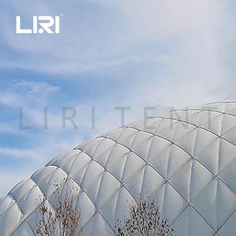 Air Supported Inflatable Membrane Structure Dome Building Ice Hockey and Skating Rink Hall