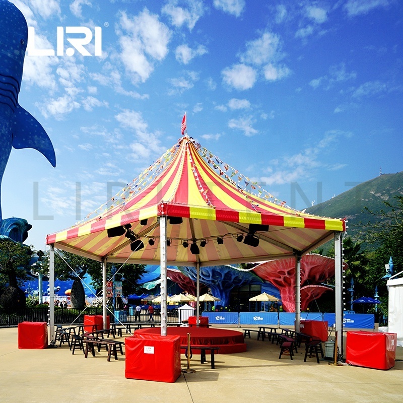 Big Custom Quadrilateral Circus Carnival Game Party Event Tent for for Sale