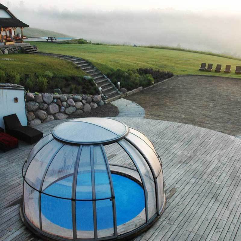 Transparent PC Garden Starry Bubble House Dome Igloo Tent for Lounge and Events