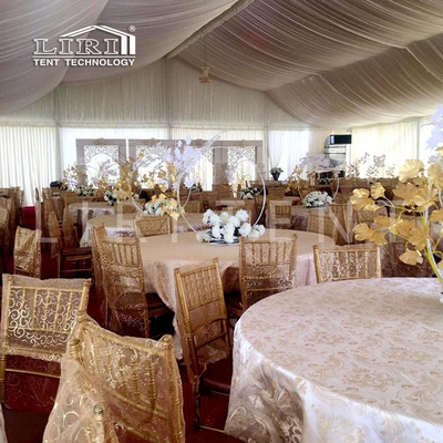 1500 seater Luxury Big 10x30 Decoration Wedding Canopy Party Tent in Nigeria