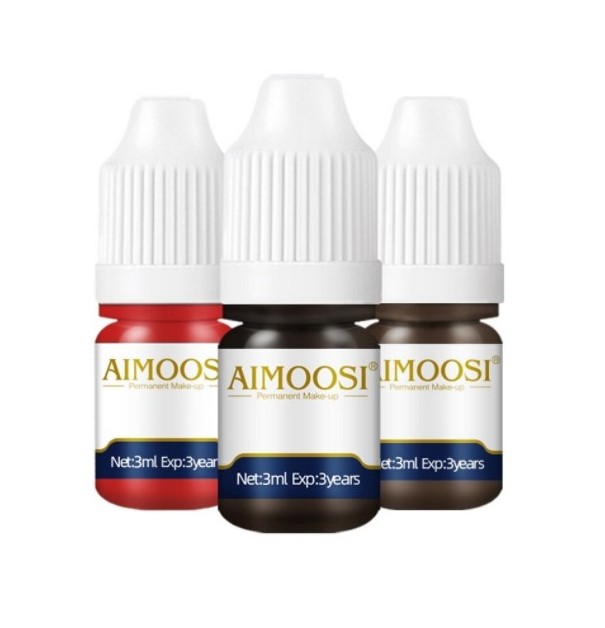 AIMOOSI 3ml Organic Microblade Micro Pigment Tattoo Microblading Paint Ink Permanent makeup Pigment