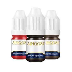 AIMOOSI 3ml Organic Microblade Micro Pigment Tattoo Microblading Paint Ink Permanent makeup Pigment