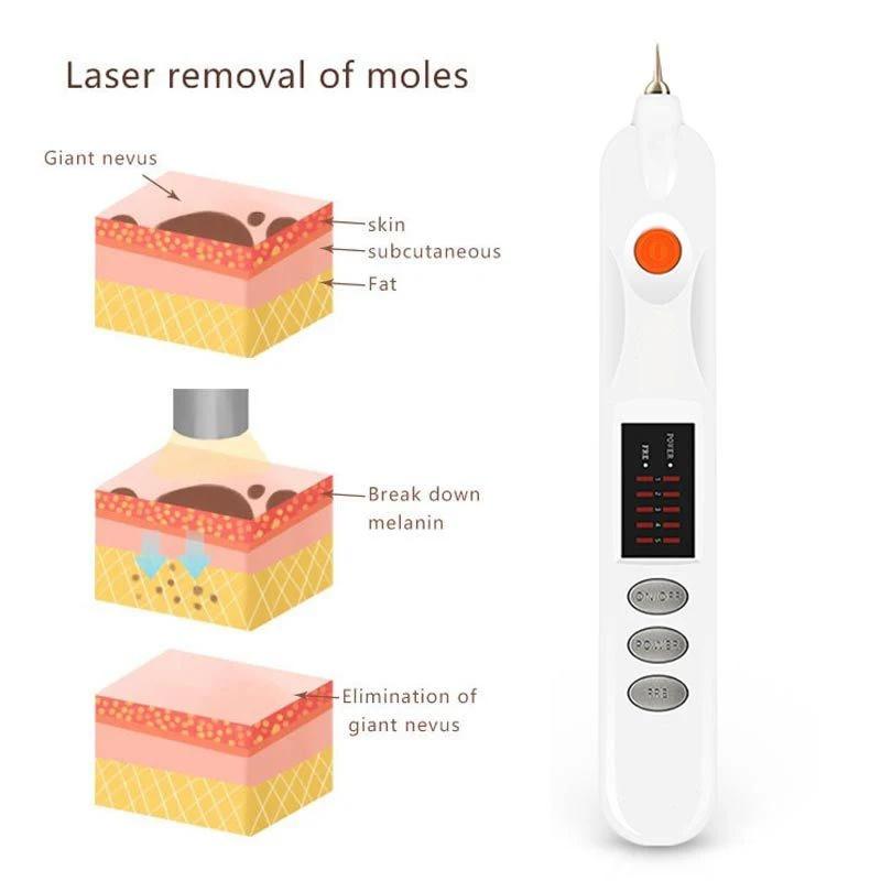 Skin Tag Remover Laser Plasma Pen for Dark Spots Freckle Warts Eyebrow Pigment Tattoo Electric Removal Beauty Care Machines