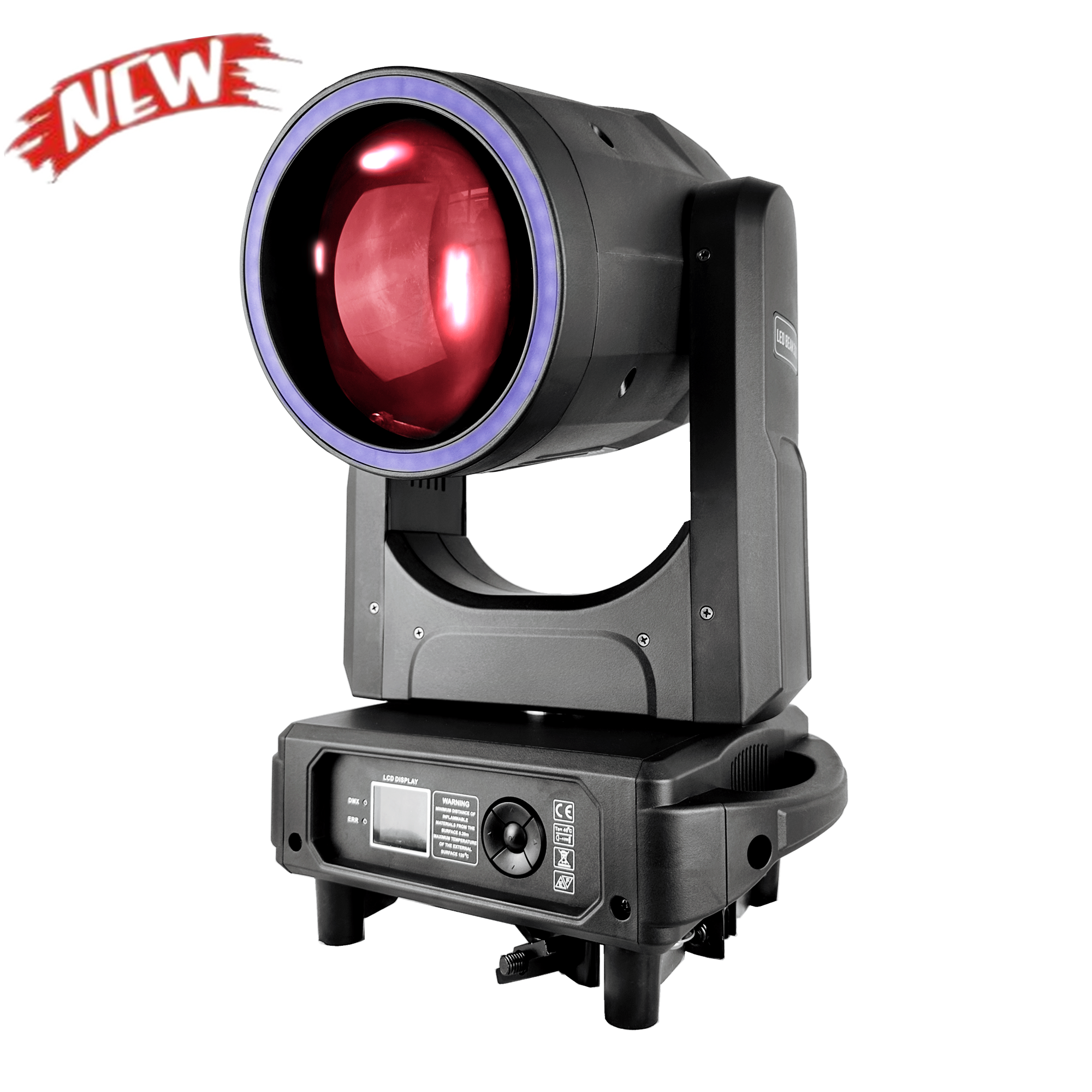 NEW Arrival Led 300w Beam DMX Led Moving Head Light With Halo Aperture stage Light