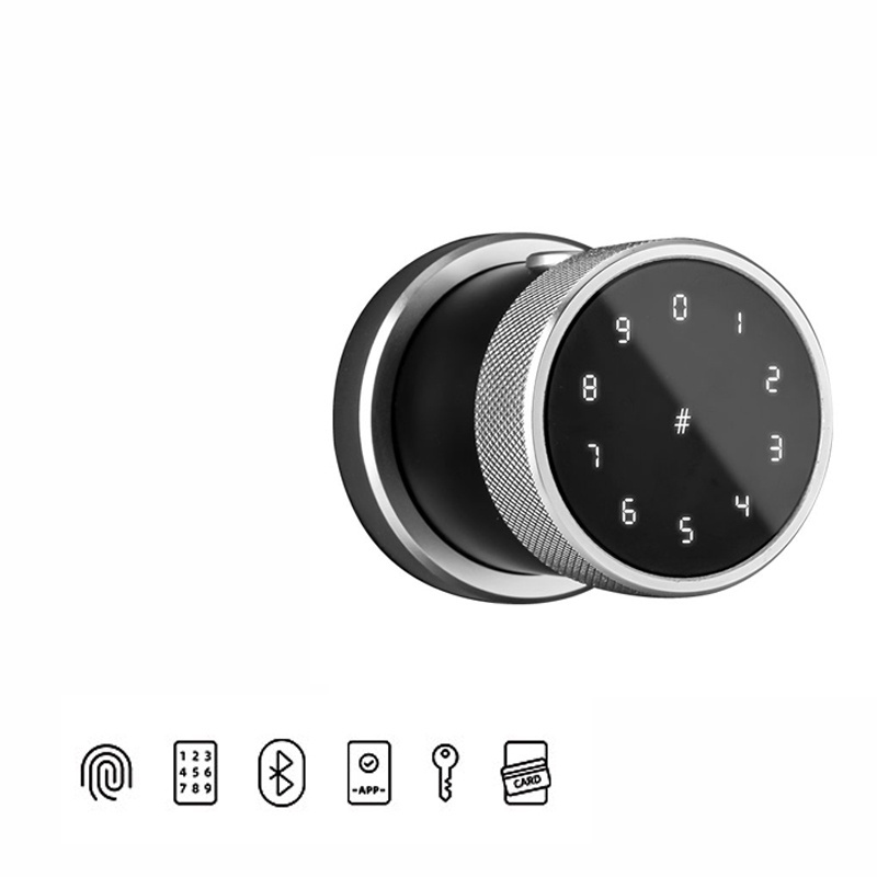 Safe Smart BLE APP  WIFI Remote Control Fingerprint Card Code Door Lock