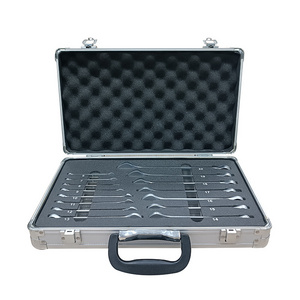 Aluminum Carry Tool Case aluminum briefcase hard case with customized size and foam