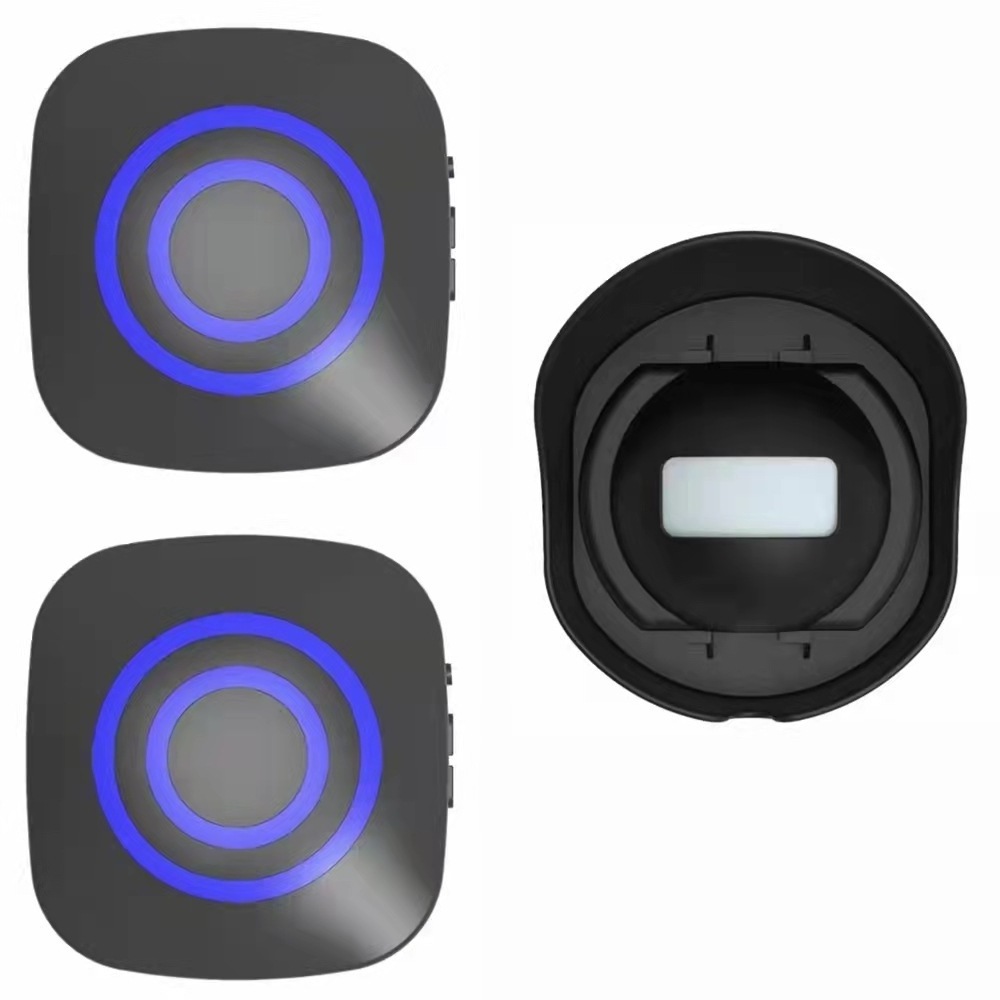 Pir Wireless Human Body Walking Sensor Voice Doorbell Door Alarm Security Alert System Device for Home Office Burglar Deterrent