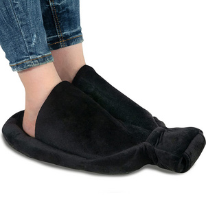 Foot Warmer 2L Hot Water Bottle Slippers Heated Slippers Pad for Feet Suitable for Women and Men