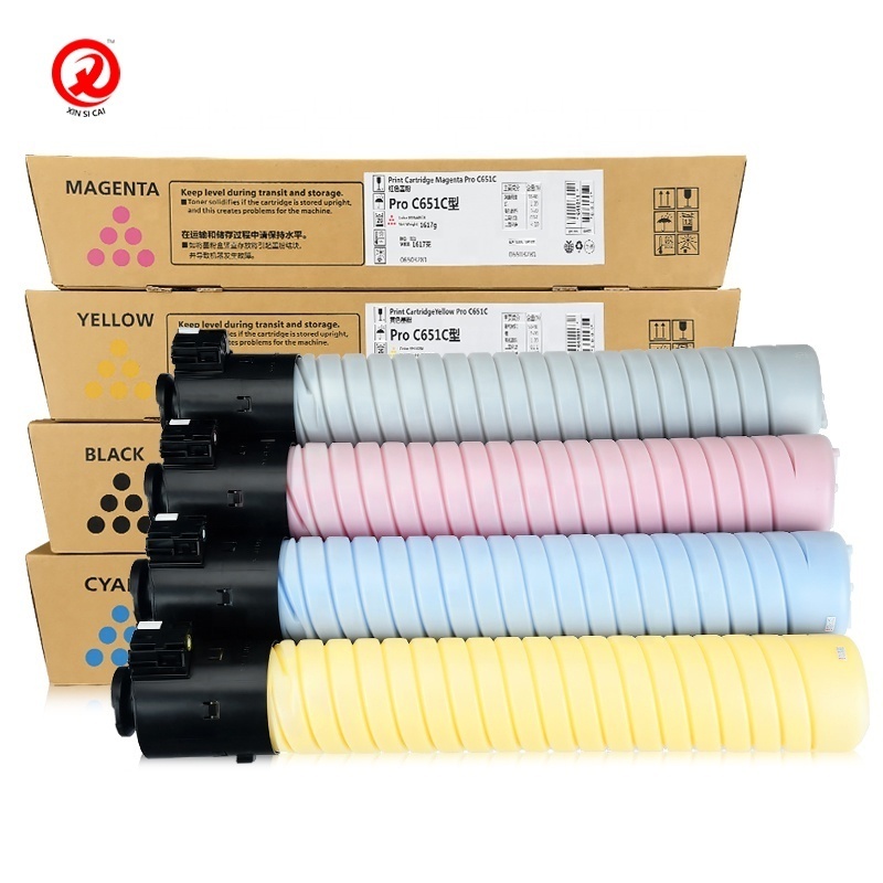 Premium Genuine Import Japan Toner Powders c651 c751 Pro901 Ricoh Copier Parts Toner Cartridges