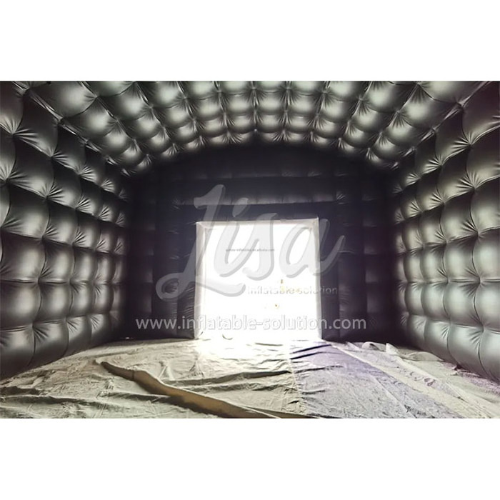 Commercial Inflatable Tent Outdoor Inflatable Party Black Inflatable House Tent For Rental