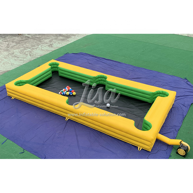 Mesa Inflatable Pool Table Soccer Football Field Exciting Snooker Game for Sale