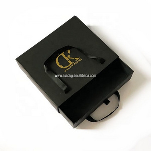 Custom Logo Extension Hair Packaging Drawer Box For 4 Bundles Of Hair Packaging