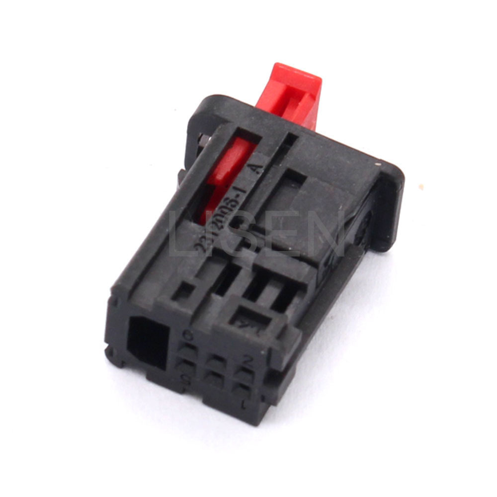 One-stop Service 6 Way TE PBT GF10 Female Cable Connector With Terminal 2312006-1